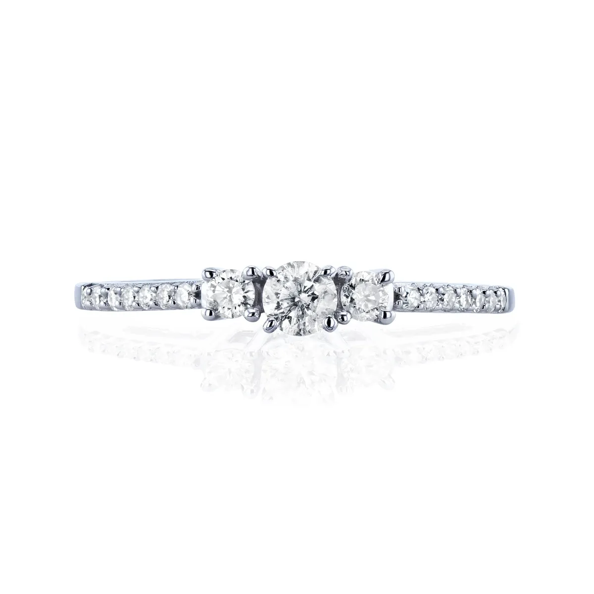 0.25 Carat Natural Diamond Sylvie Ring