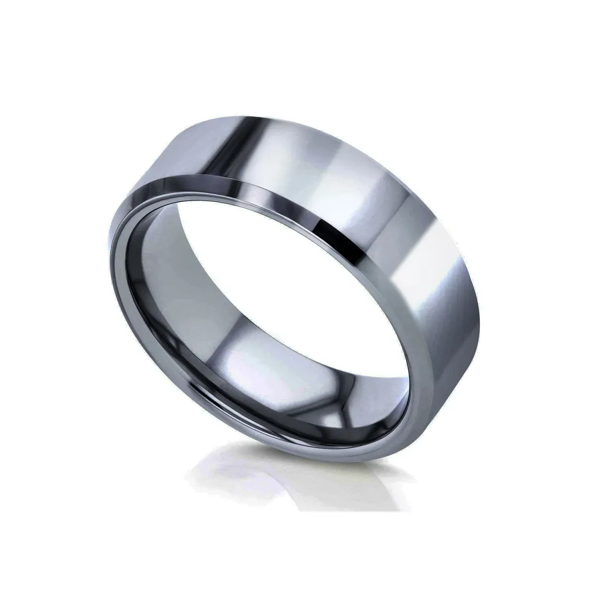 8 mm Glossy Hugo Ring
