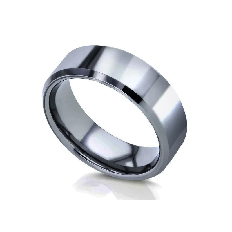 8 mm Glossy Hugo Ring