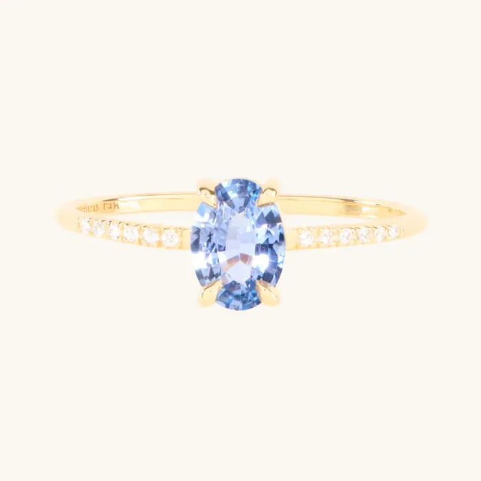 Ballet Society Sapphire Ring Supreme, Oval
