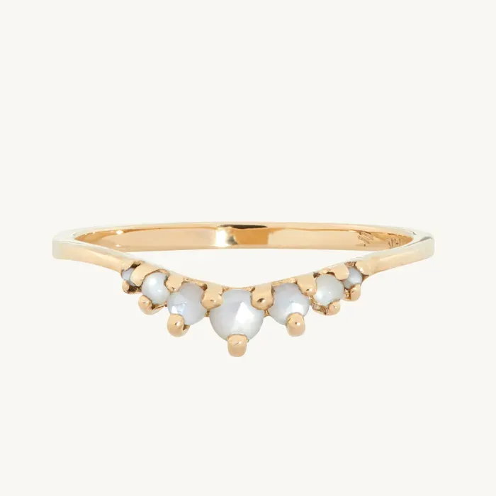 Beacen Mother of Pearl Ring