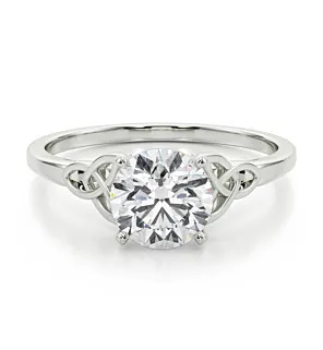 Celtic Solitaire Ring