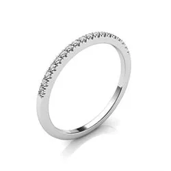 Delicate wedding band