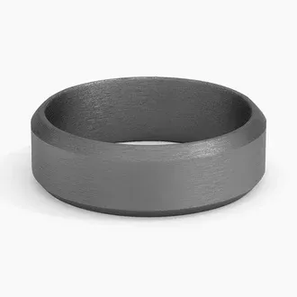 Tantalum Lucas 7mm Wedding Ring